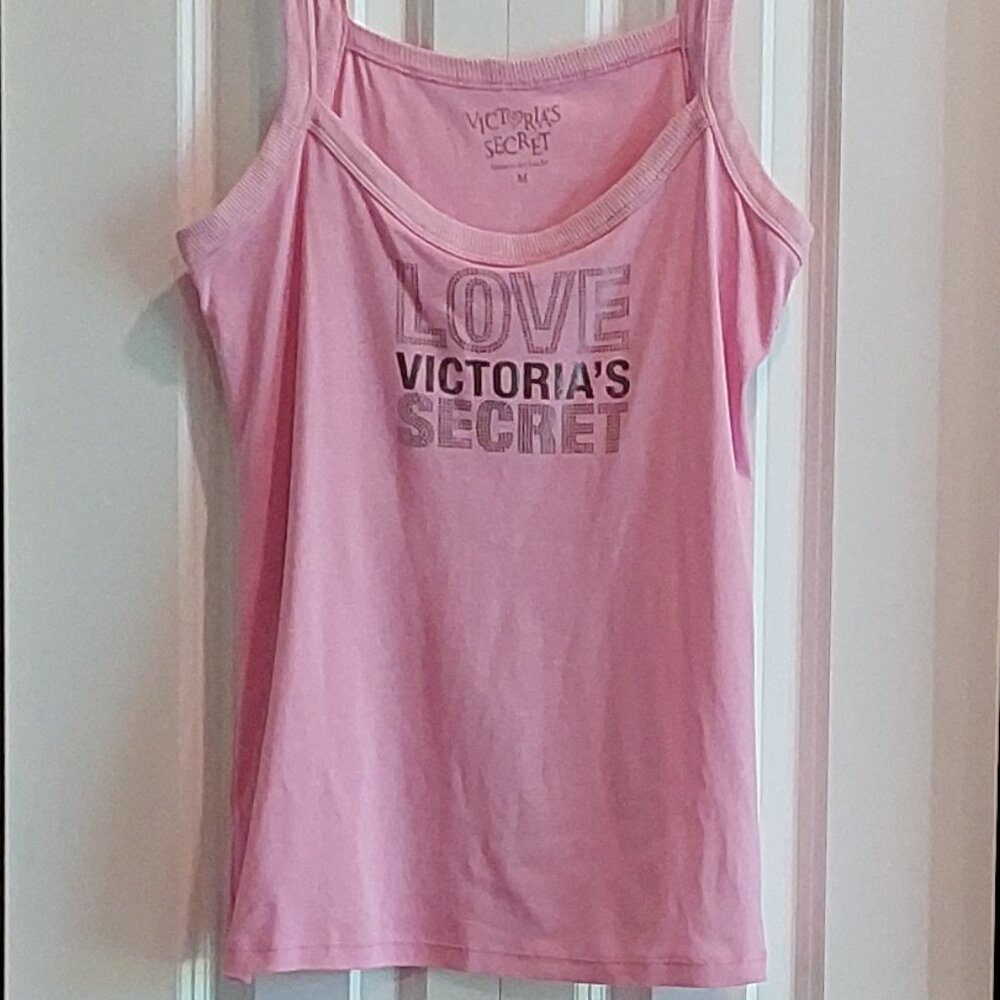 Victoria's Secret Women's Pink Tank Top Size M